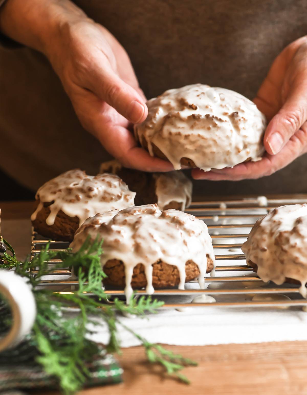 gingerbread scones