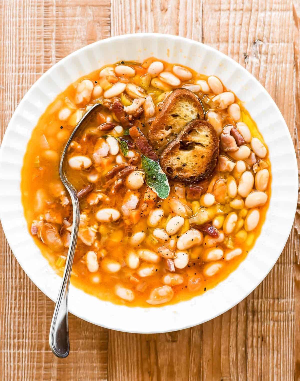 bean and bacon soup