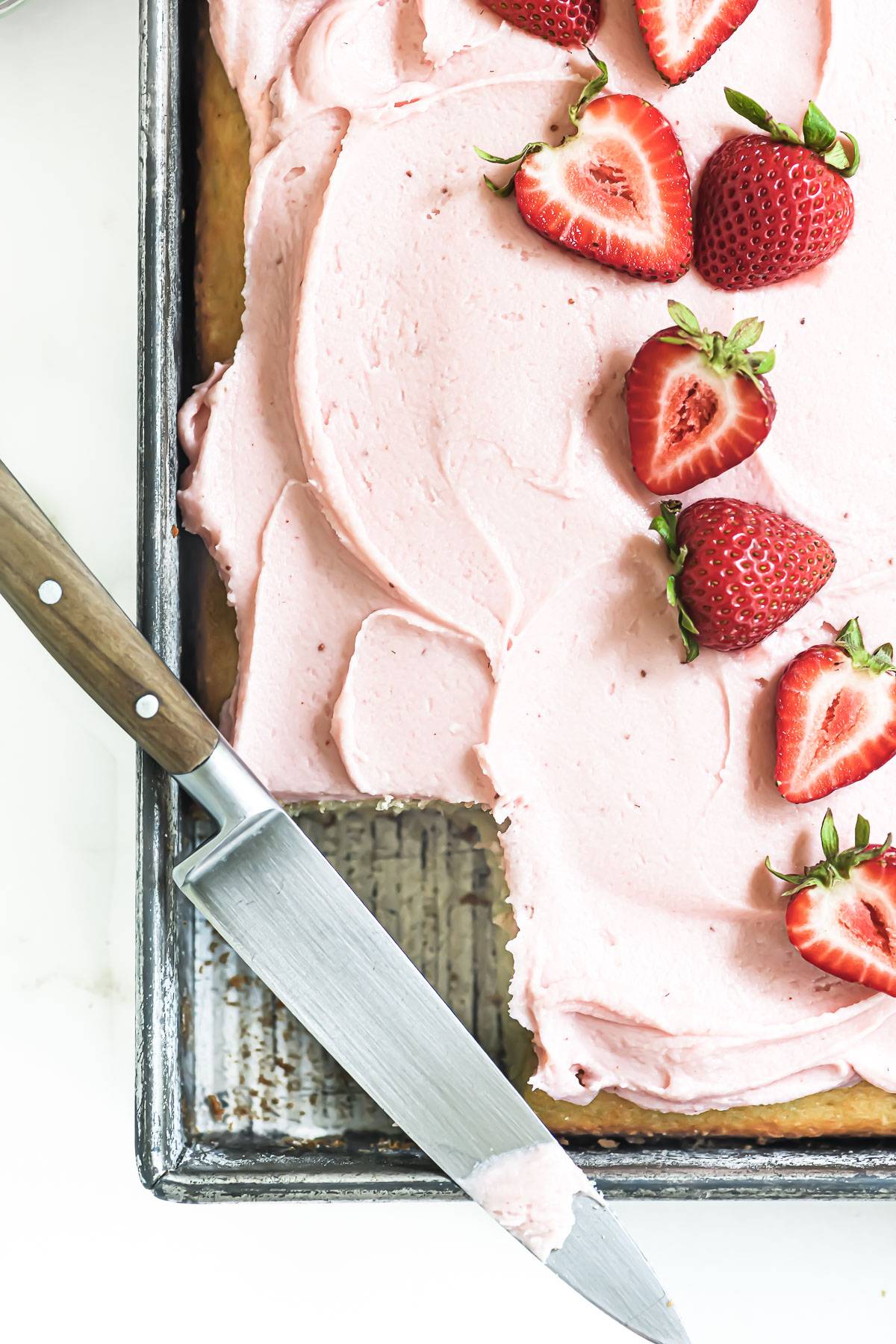 strawberry cake
