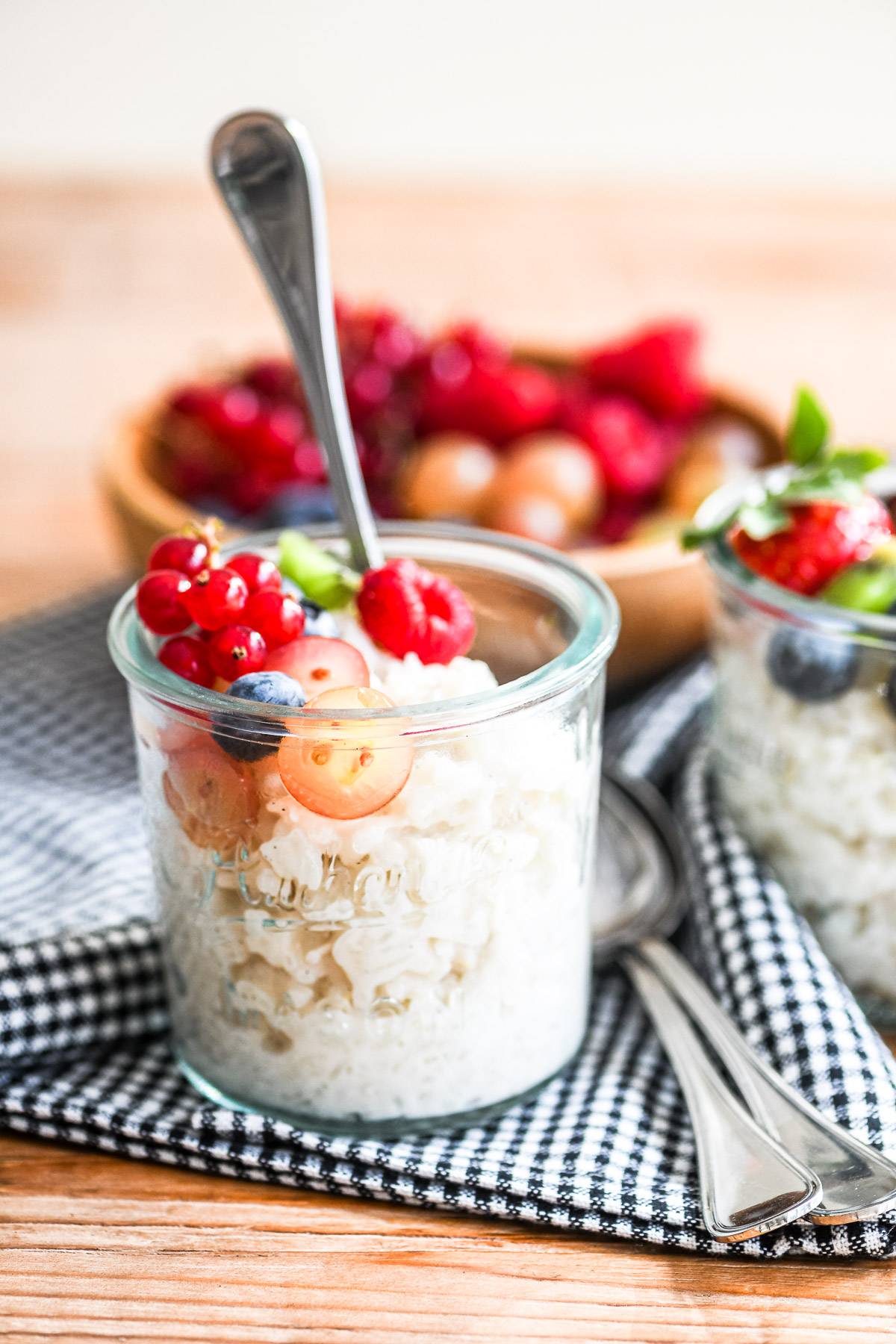vegan coconut rice pudding