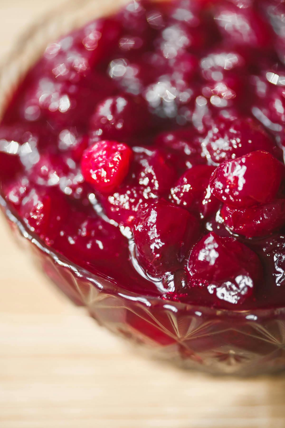 cranberry sauce