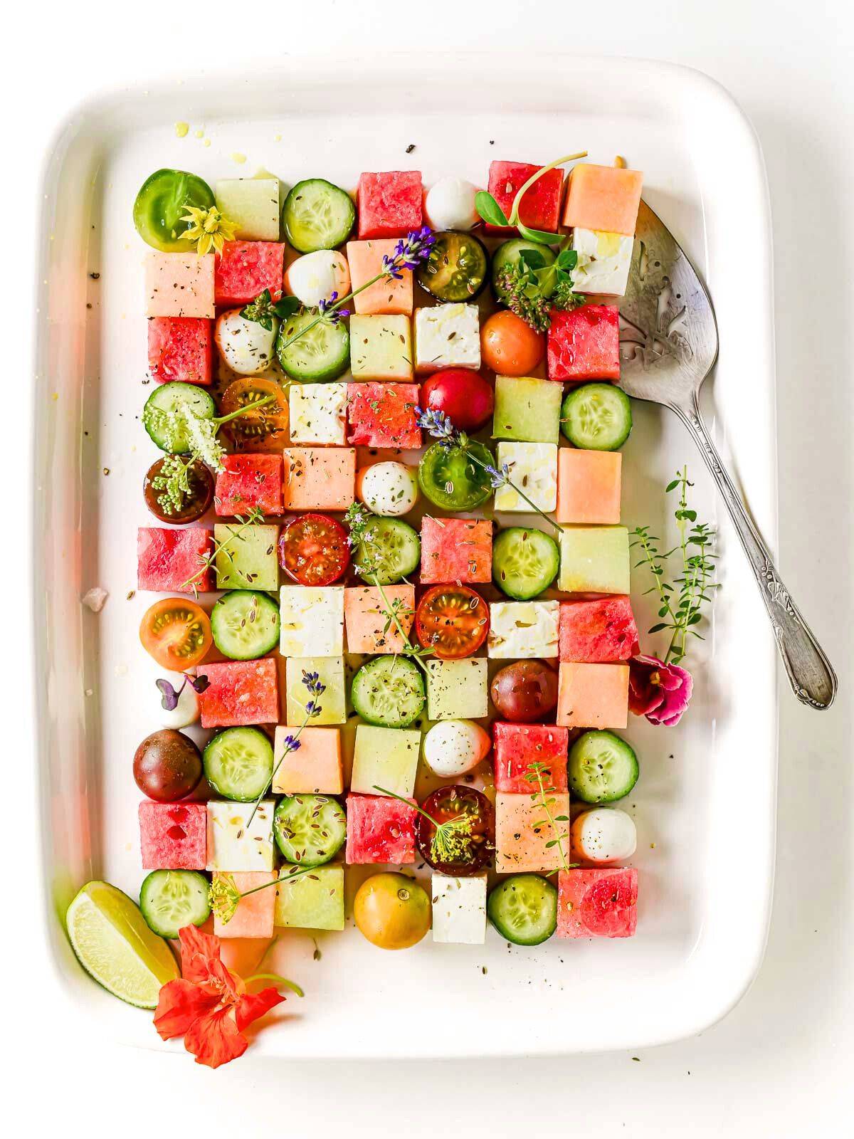 Melon salad