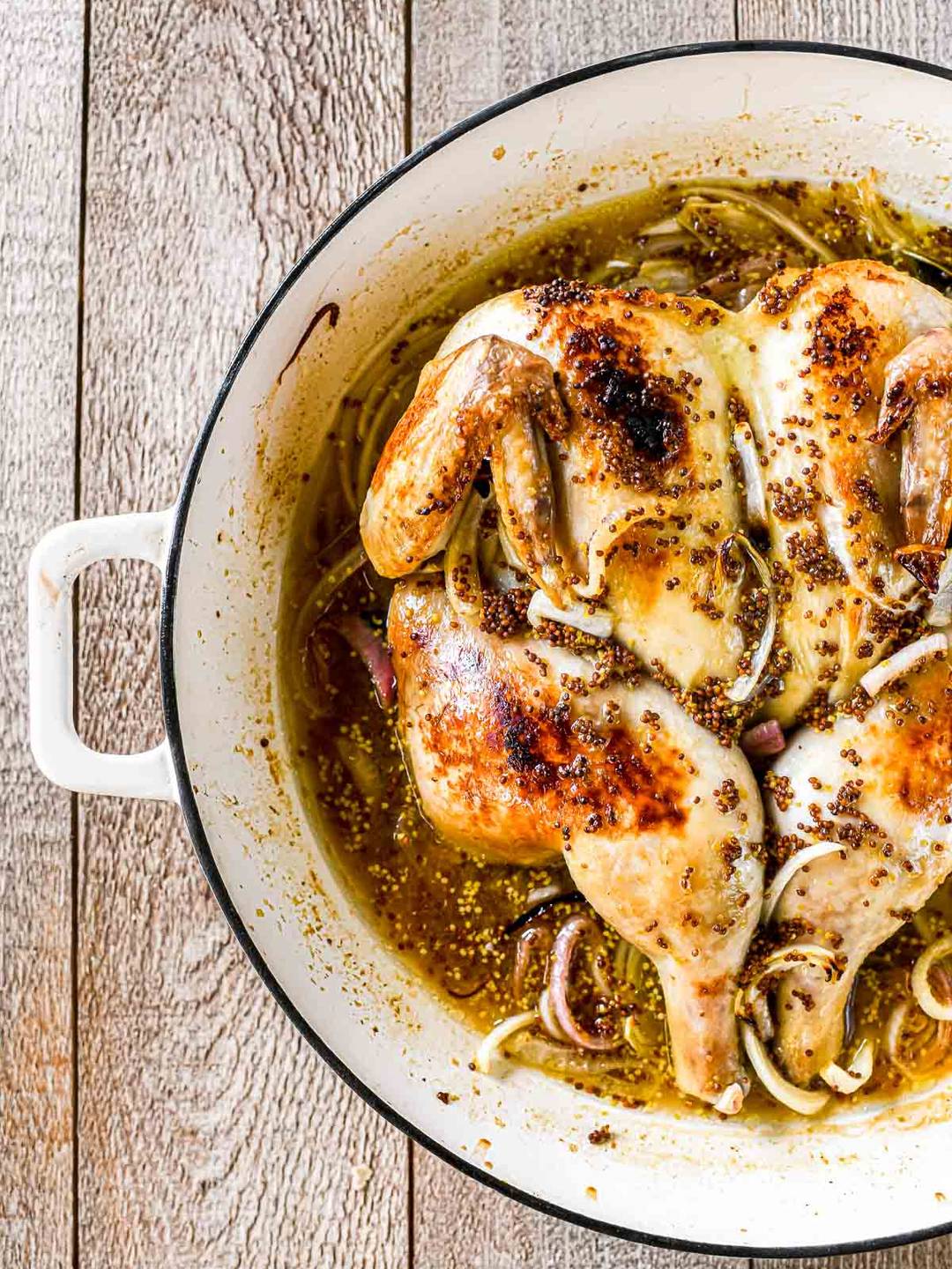 Dutch oven chicken