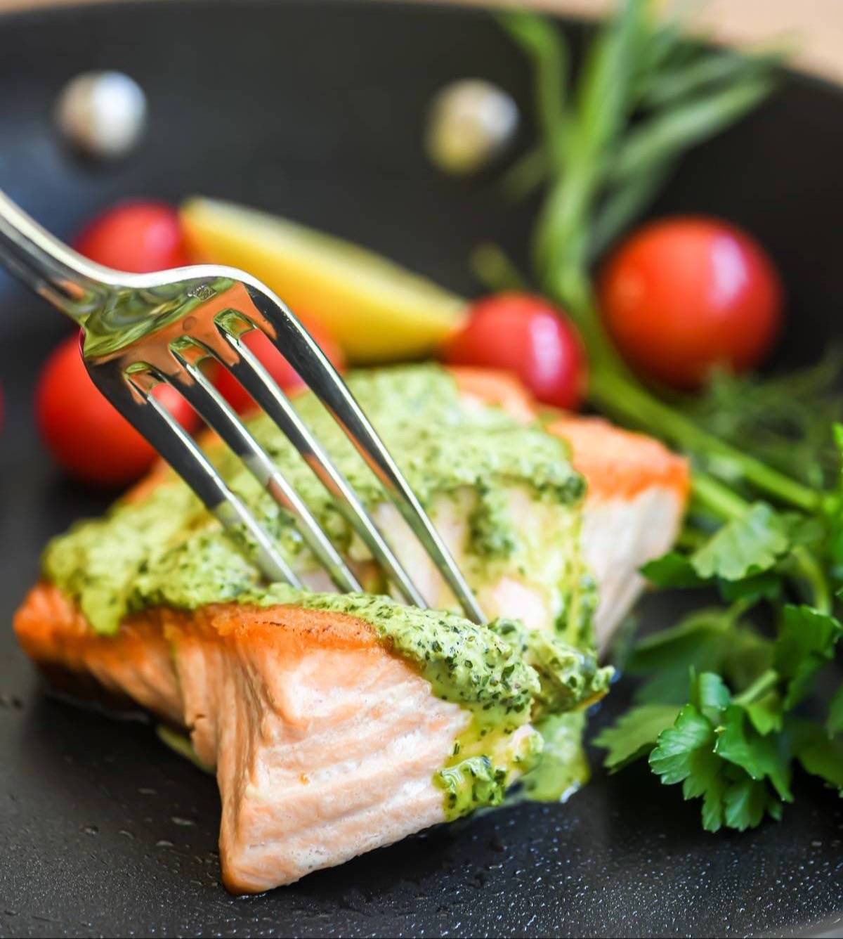 Green Goddess Salmon