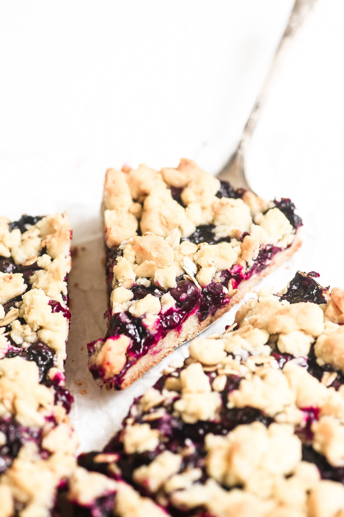 blueberry lemon crumble tart