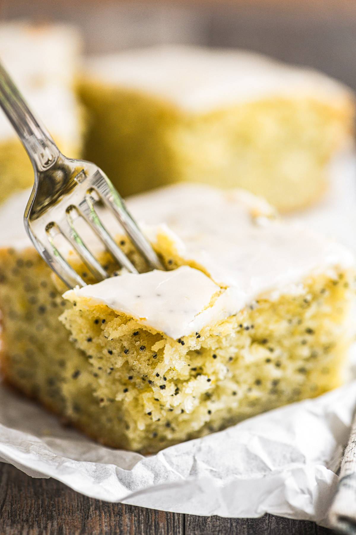 lemon snack cake