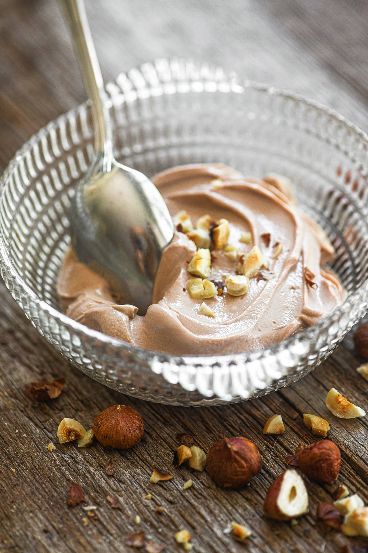 Chocolate hazelnut yogurt