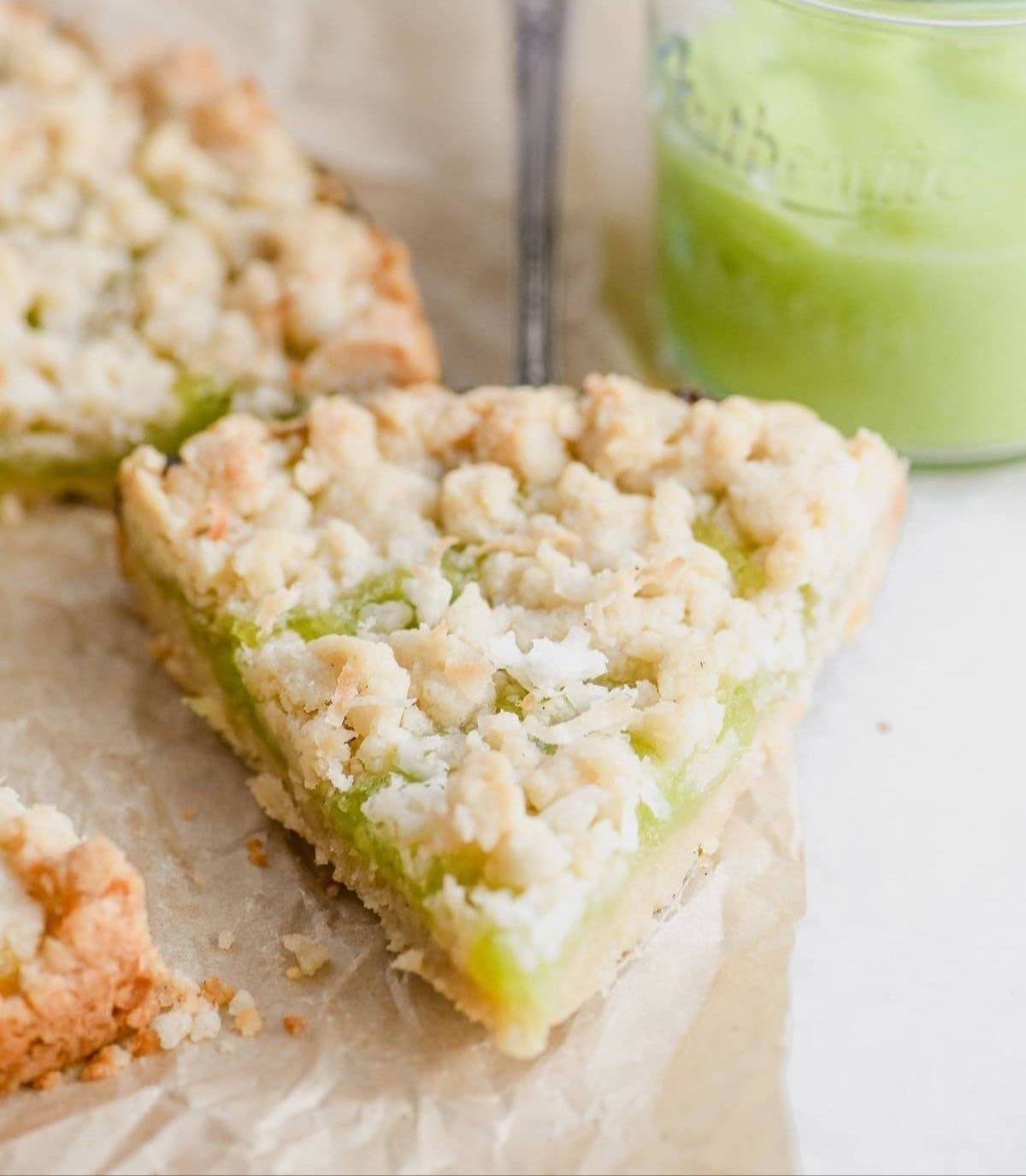 coconut lime tart