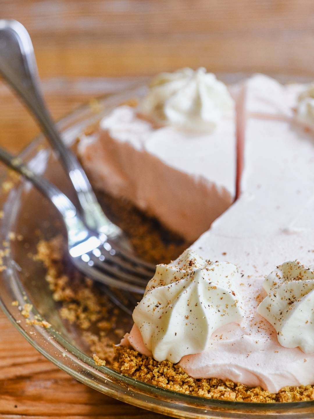 Frozen Pink Squirrel Pie