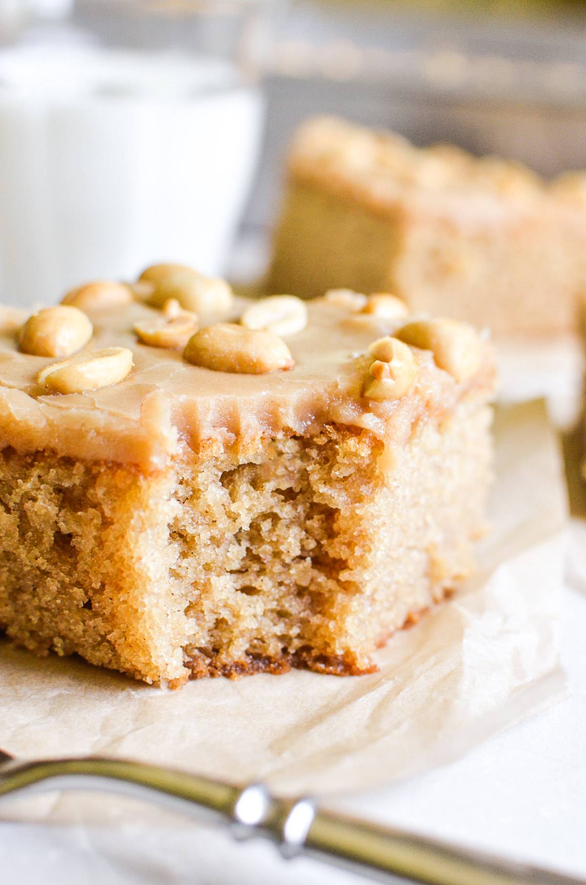 gluten free peanut butter cake!