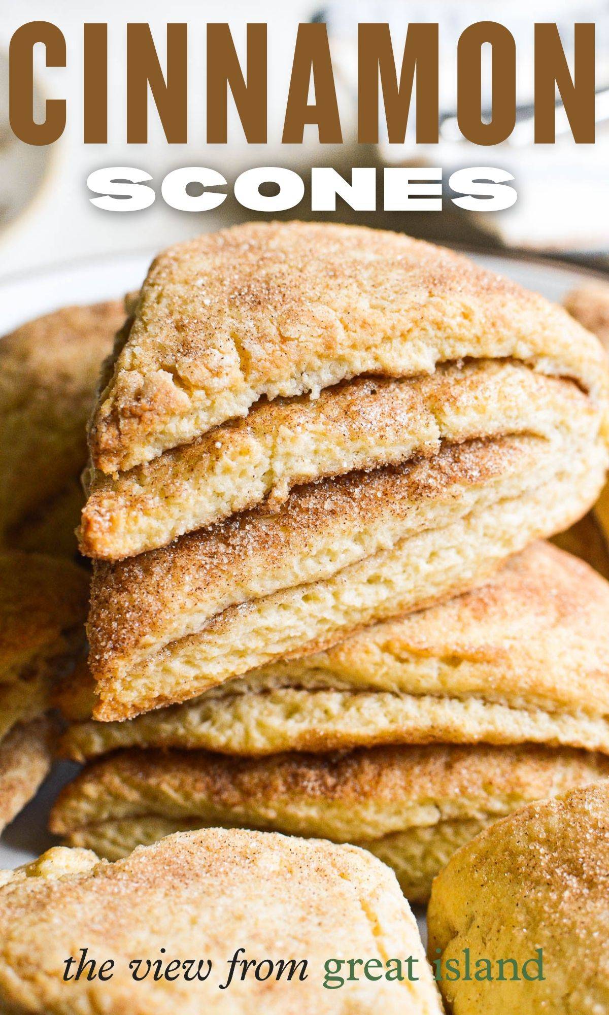 cinnamon sugar scones