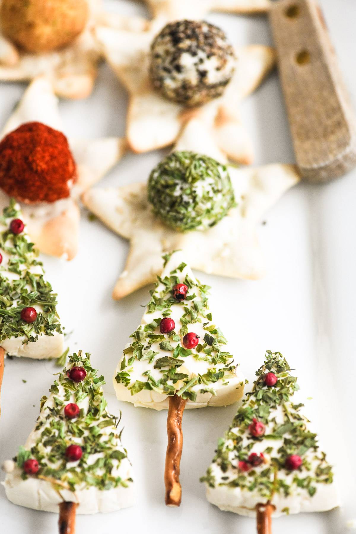 Easy cheese appetizers with Boursin and Laughing Cow