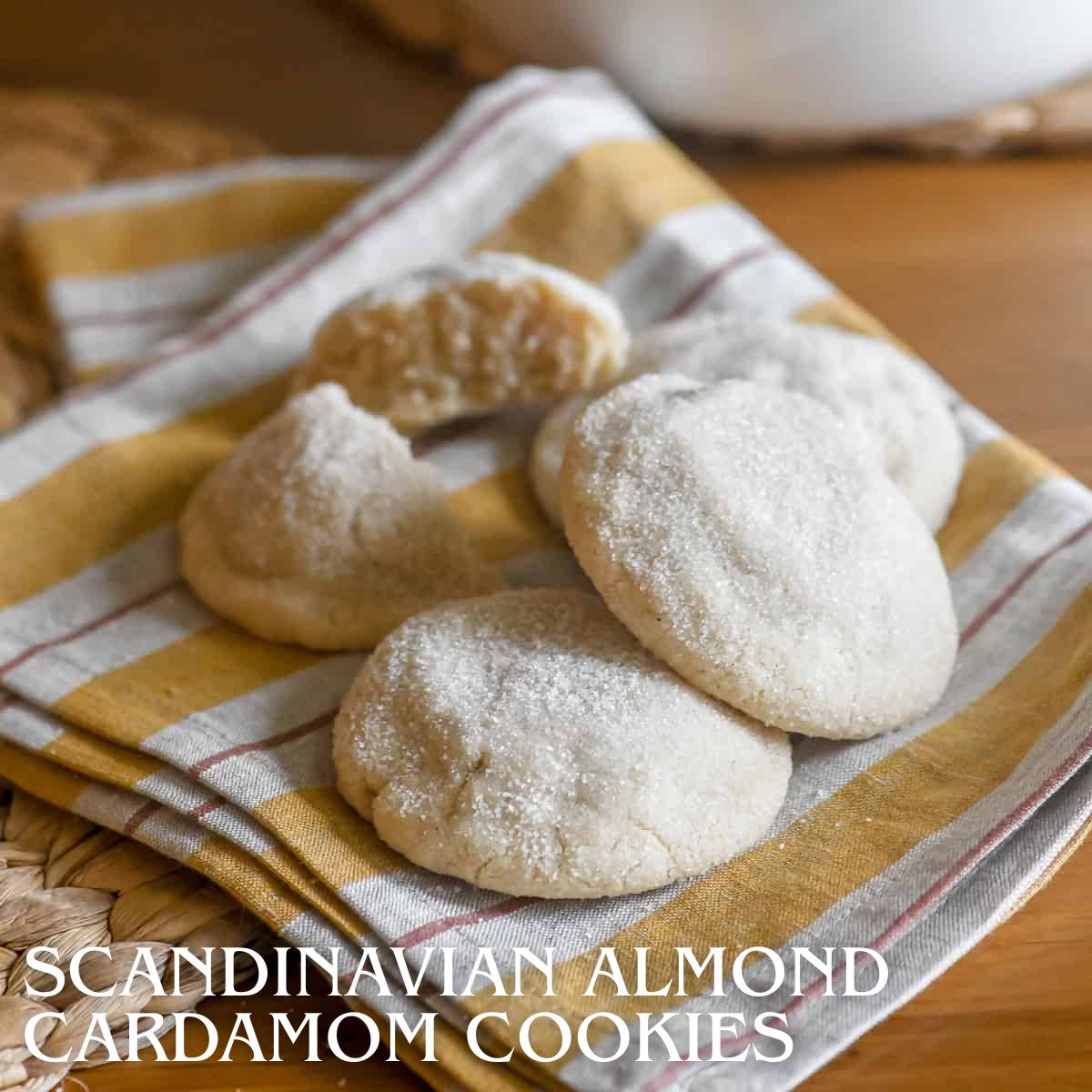Swedish Almond Cardamom Cookies