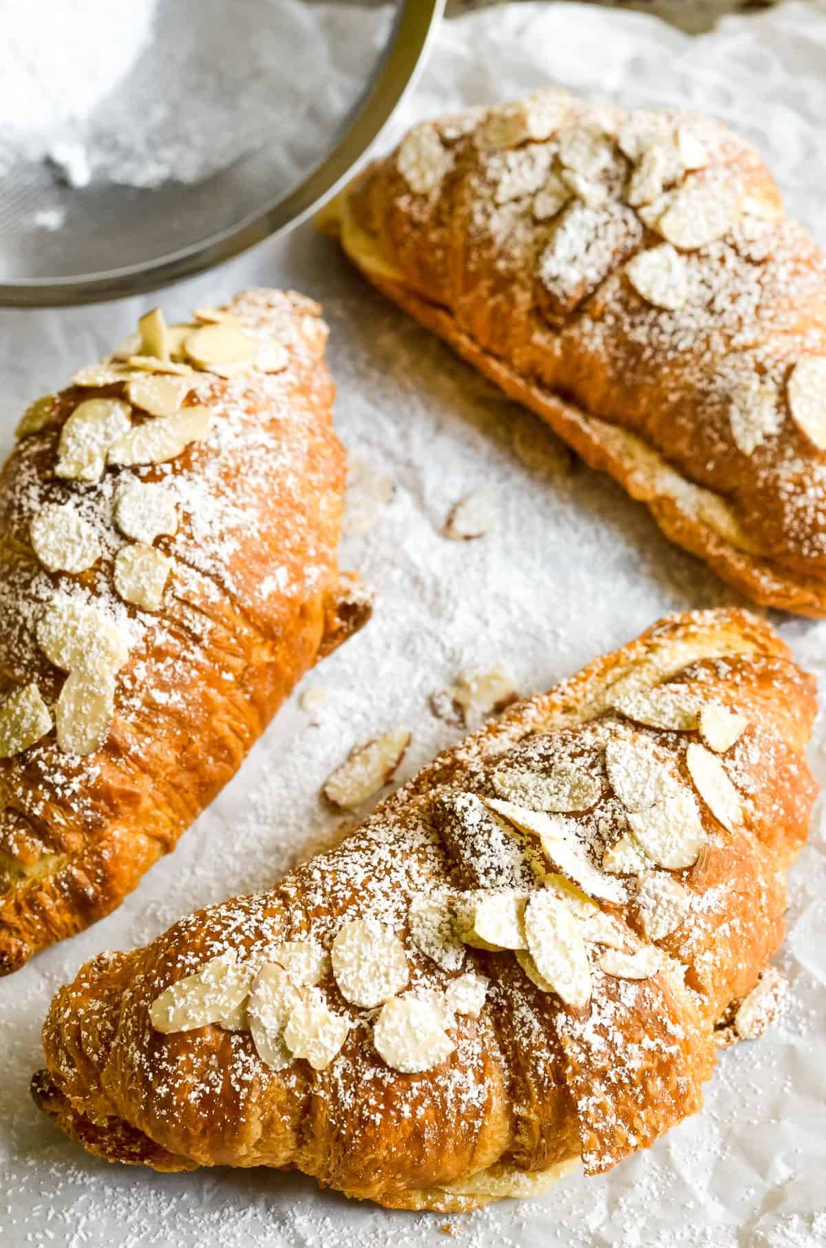 Easy Almond Croissants