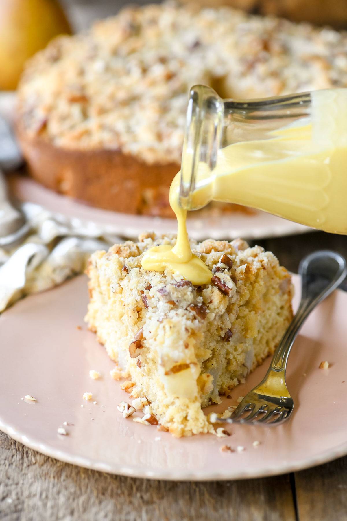 pear coffee cake