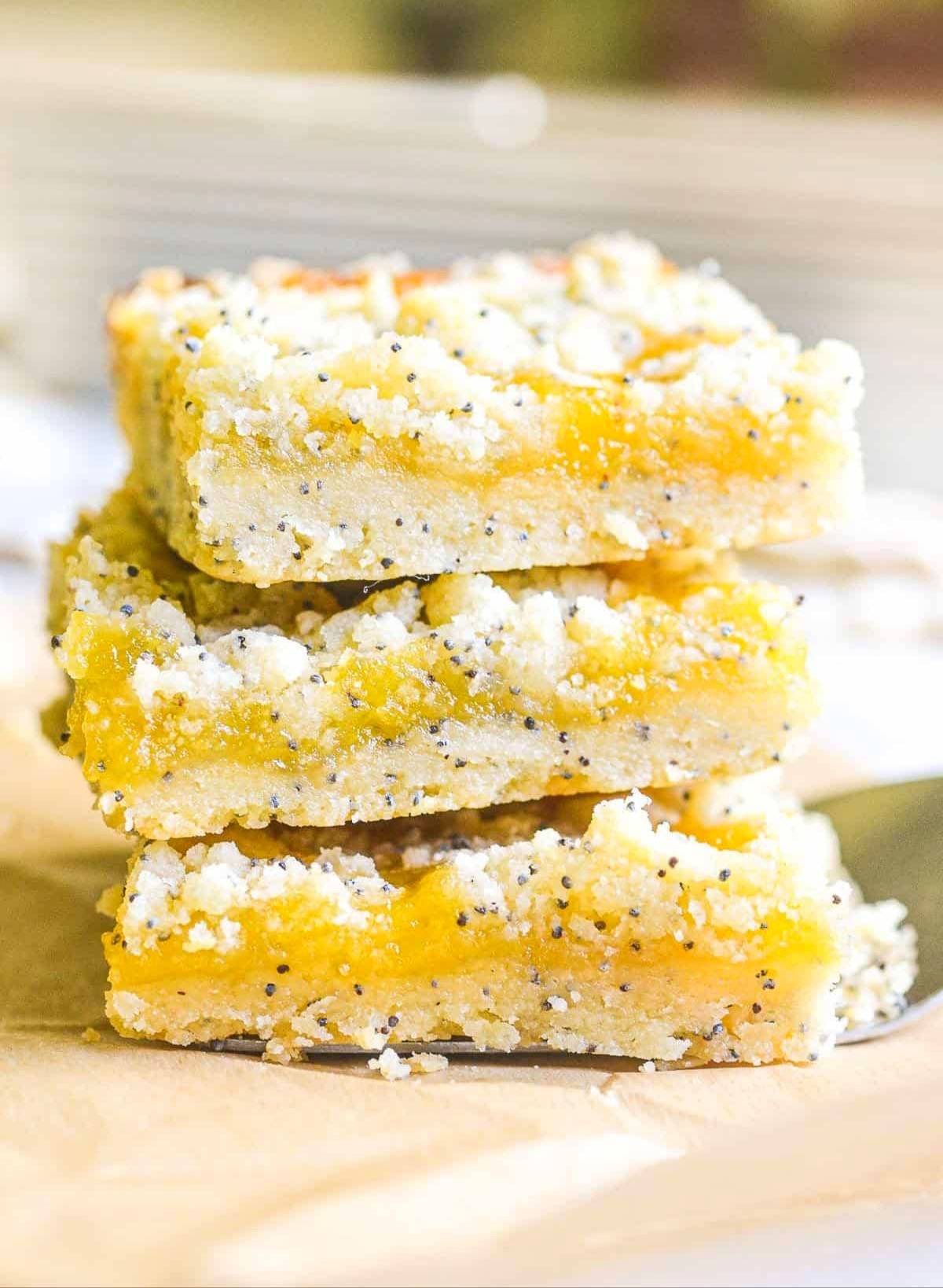 Lemon Poppy Seed Bars