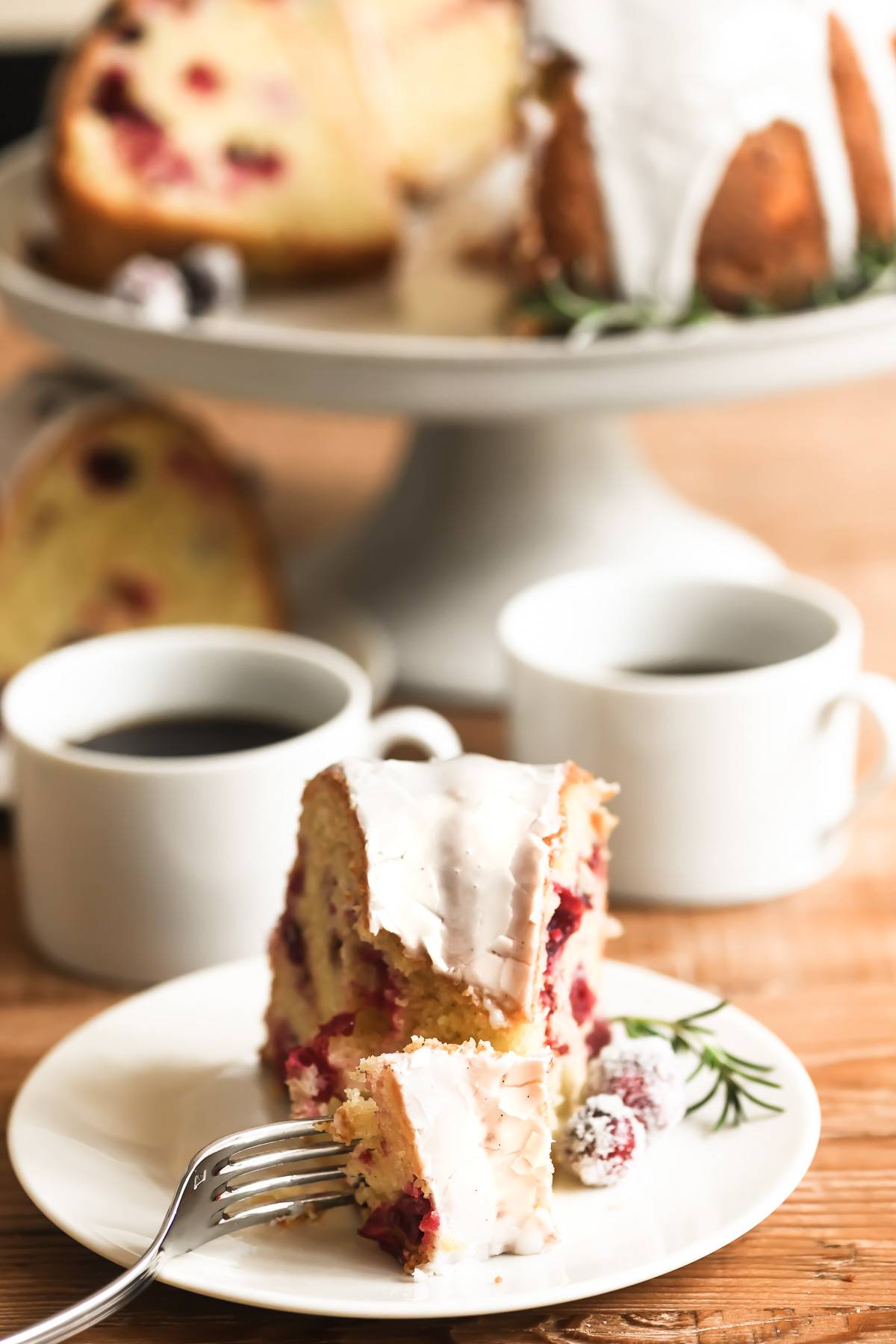 cranberry bundt cake