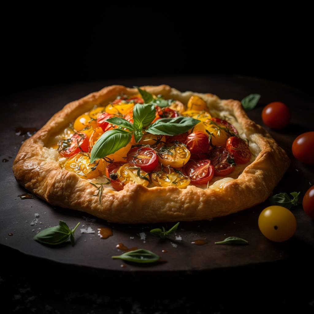 Tomato galette