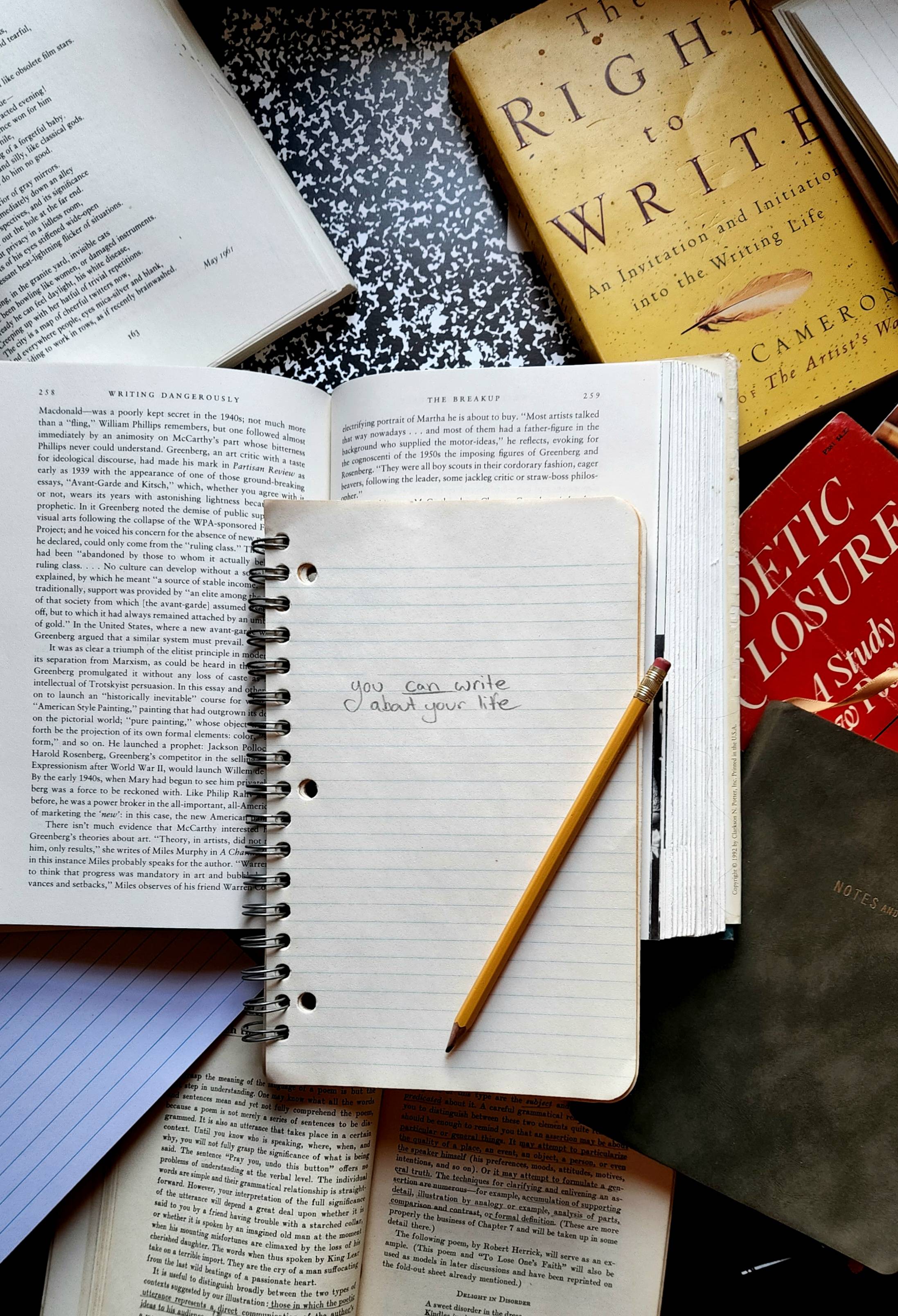 You Can Write About Your Life: April 2026 Workshop