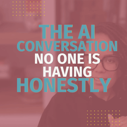 The Ai Conversation no one is having honestly
