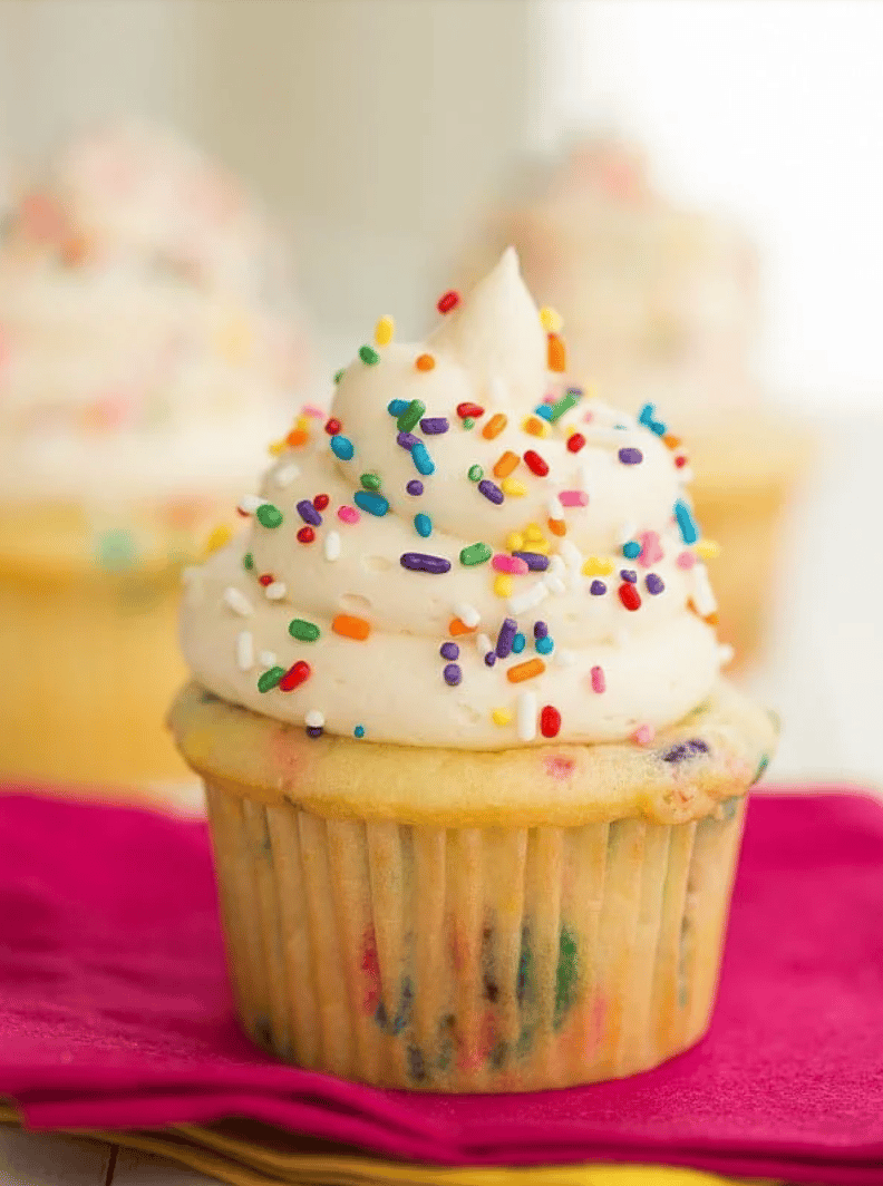 funfetti cupcake