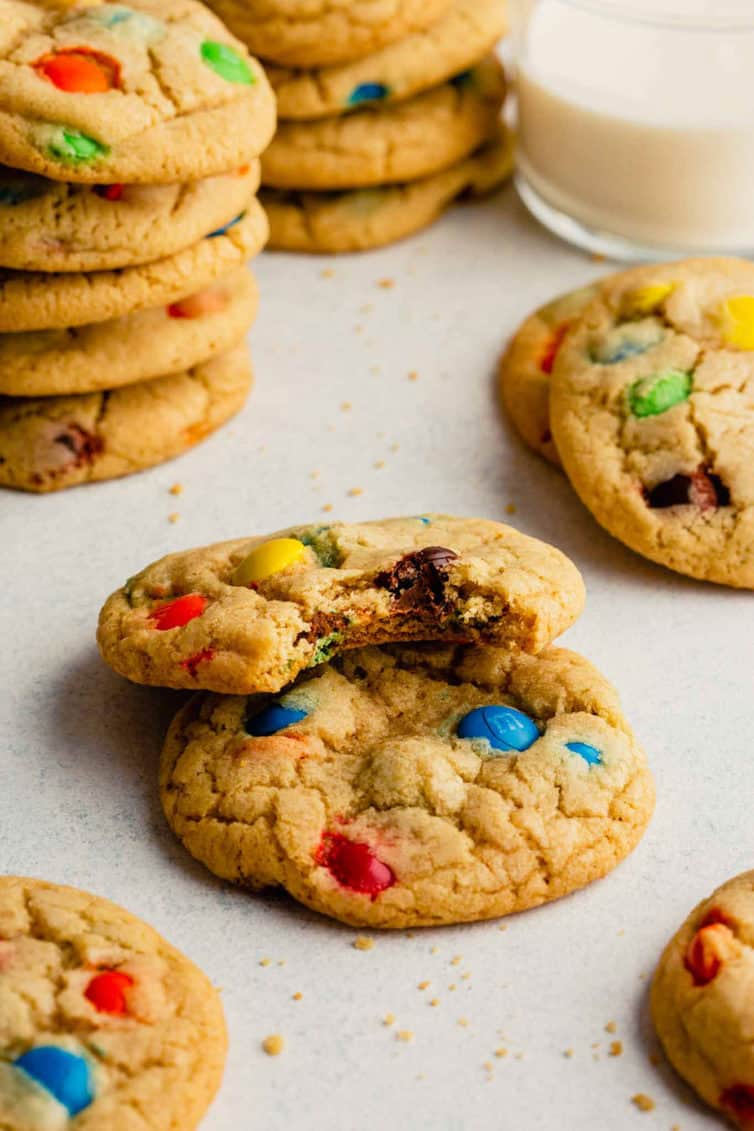 M&M cookies