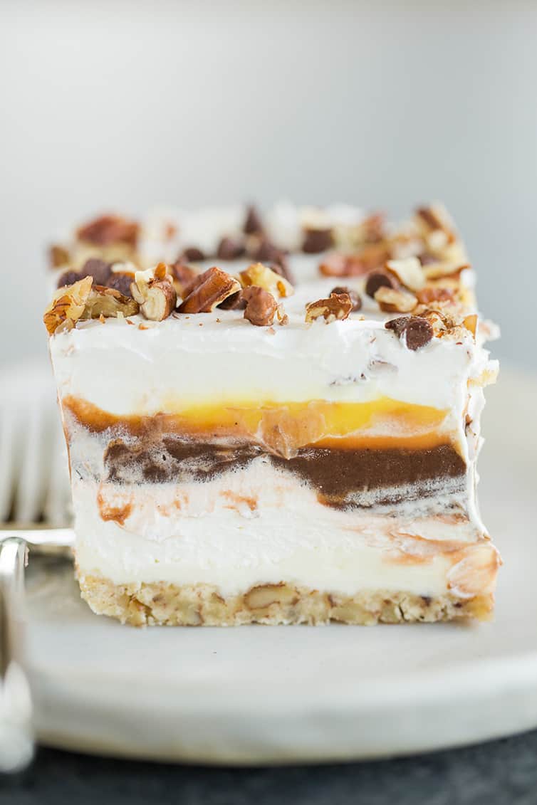 serving of icebox cake