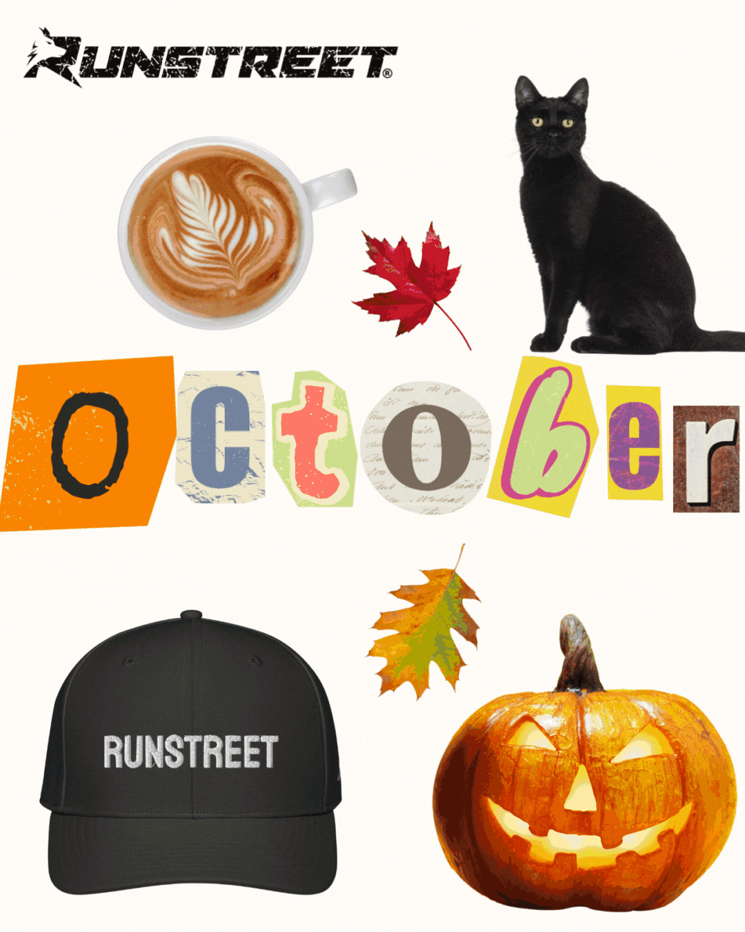 October running, Runstreet hats