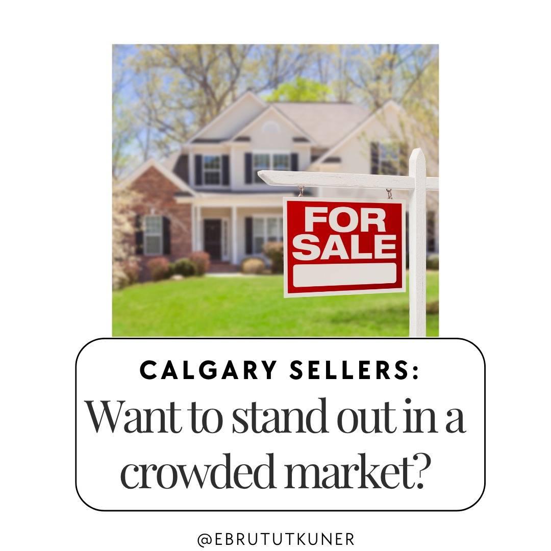 Calgary Sellers: Want to Stand Out in a Crowded Market?

Inventory is way up—and buyers have options. But, you only get one chance to make a first impression.

Here are 5 budget-friendly updates that can help your home sell faster (and for more):

✨ Update Light Fixtures - modern, clean-lined fixtures instantly elevate your space.
🎨 Paint with Purpose - warm, neutral tones make rooms feel bigger and brighter.
🌿 Boost curb appeal with simple touches - Adding a fresh doormat and potted plants makes a big impact.
🛁 Refresh bathrooms - You don’t need a full reno to make an impact. Swapping out dated mirrors and re-caulking tubs and sinks for a fresh, clean finish can make your bathroom feel brand new.
🧽 Deep Clean & Declutter - A clean, spacious home not only looks better in photos but also helps buyers picture themselves living there.

📸 These aren’t just “nice-to-haves”—they’re marketing strategies that make buyers fall in love online before they ever walk in.

📥 DM me if you want help prioritizing what actually matters for your home and price point.

Let’s make your listing the one buyers remember!

Ebru Tutkuner
REALTOR®
Royal LePage Benchmark

.
.
.
.

#yycrealtor #yycrealtors #sellinghomes #sellertips #yycrealestate #calgaryrealestate #calgaryrealtor #sellingyourhome