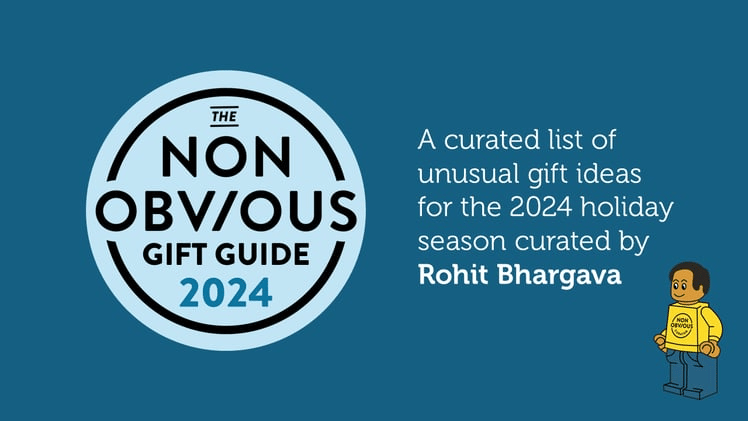 The Non-Obvious 2024 Holiday Gift Guide + FREE Audio Book issue artwork