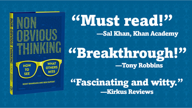 Non-Obvious Thinking Book Launch, Robot Referees and a Secret Arabian Vegas issue artwork