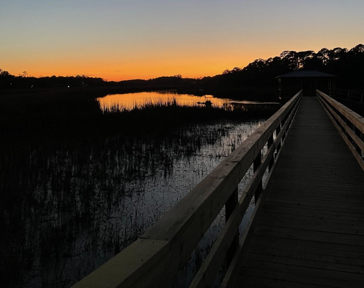 wellness loft sunset water view