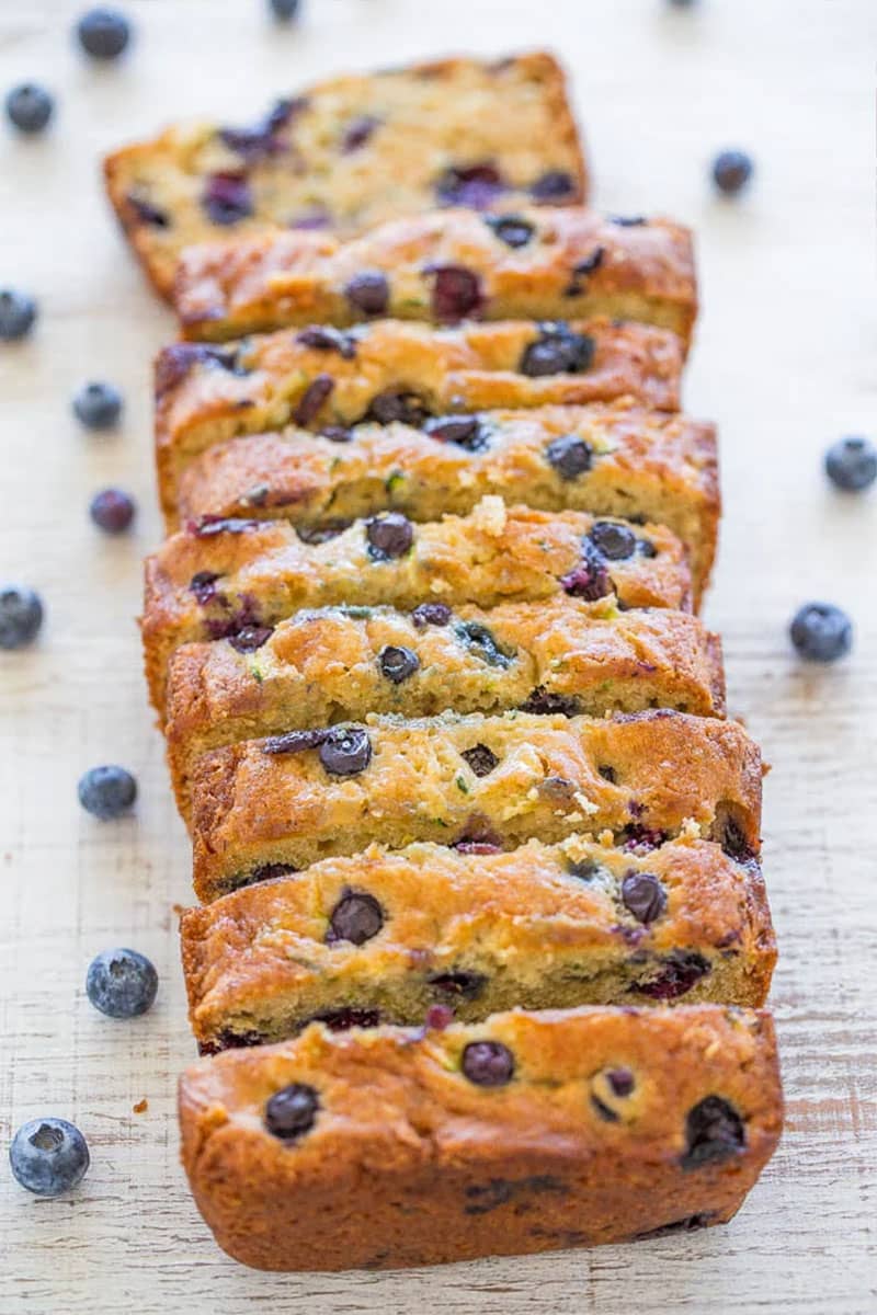 #6 Blueberry Zucchini Bread