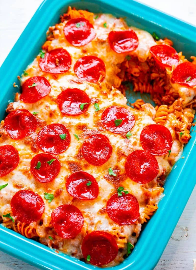 Pizza Pasta Casserole