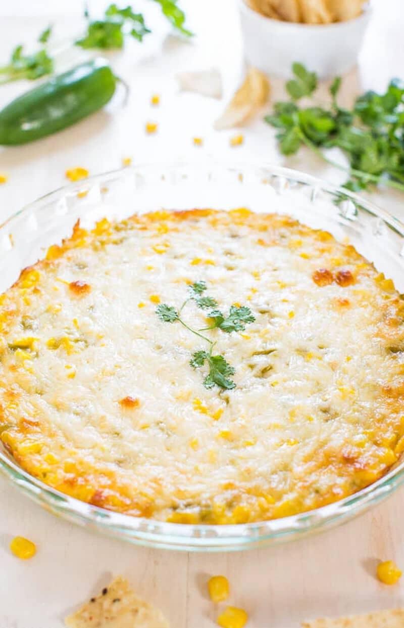 Hot Cheesy Corn Dip