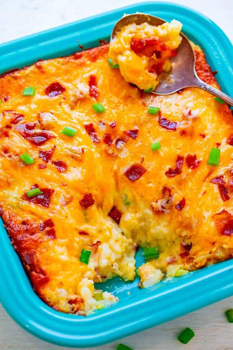 Loaded Twice Baked Potato Casserole