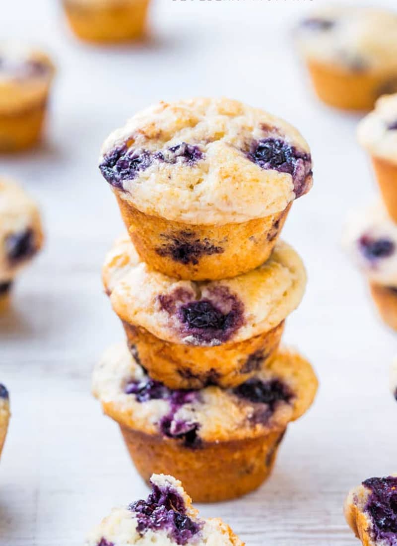 The Best Blueberry Muffins