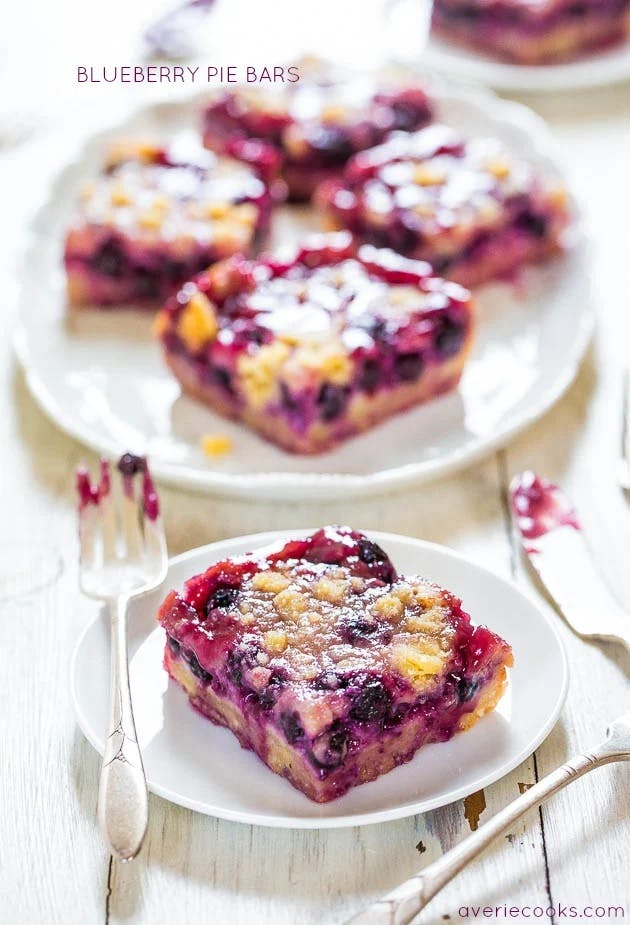 Blueberry Pie Bars