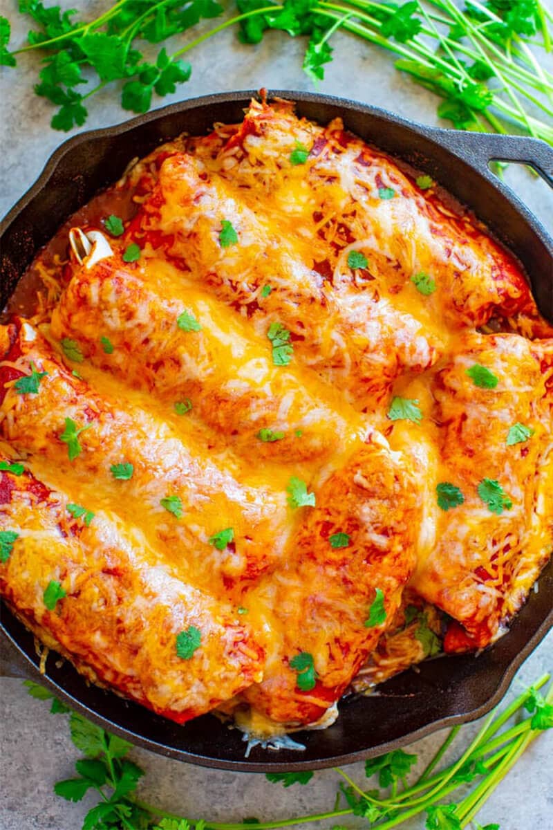 Loaded Smothered Beef Burritos