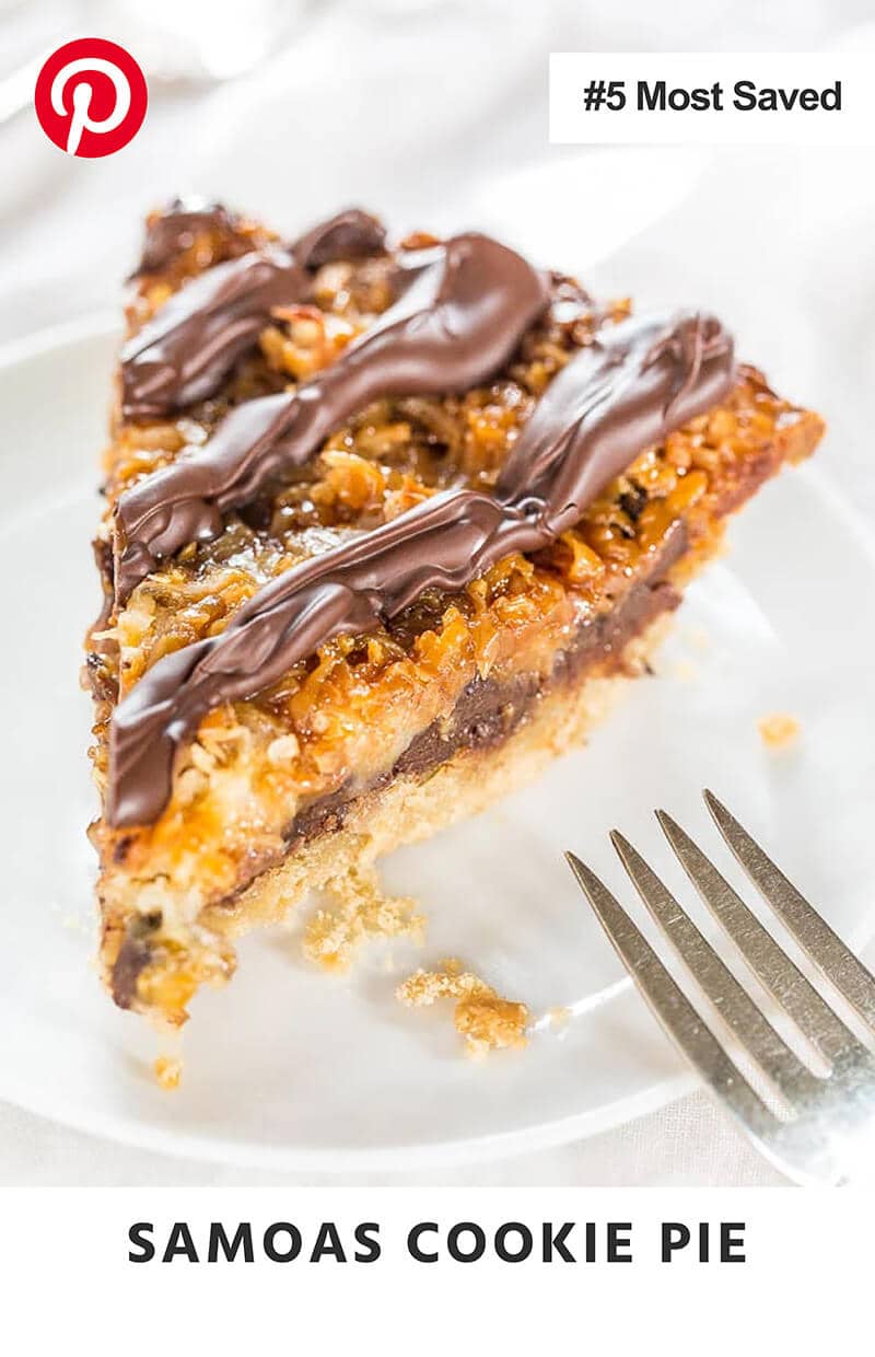 Samoas Cookie Pie