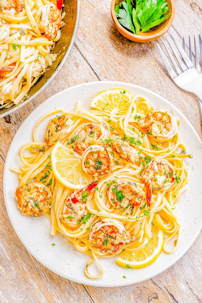 Shrimp Scampi Pasta