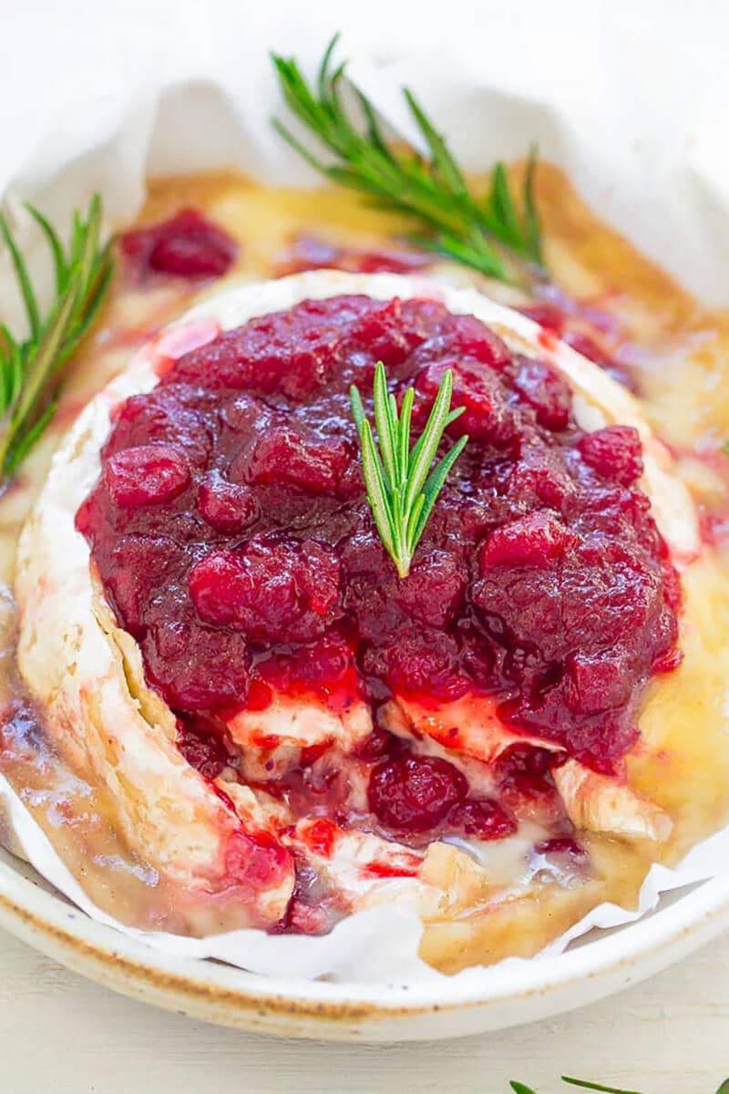 Cranberry Baked Brie