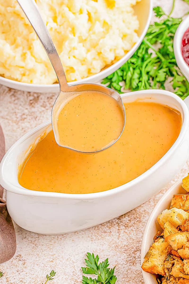 Easy Chicken Broth Gravy