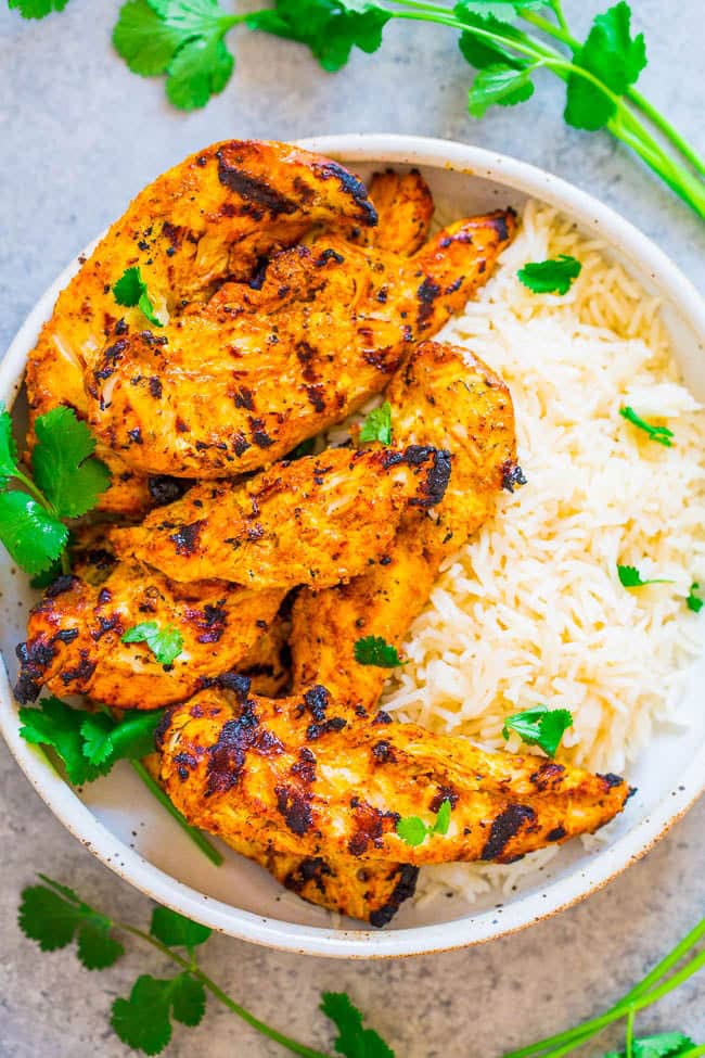 Grilled Tandoori Chicken