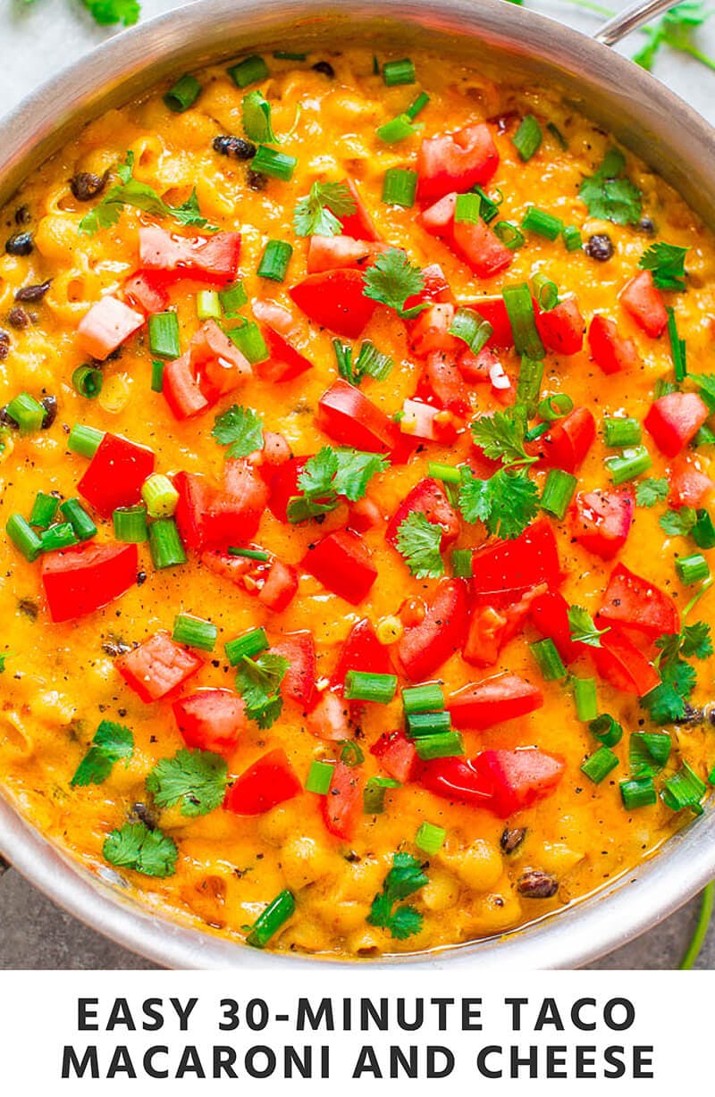 Easy 30-Minute Taco Macaroni and Cheese