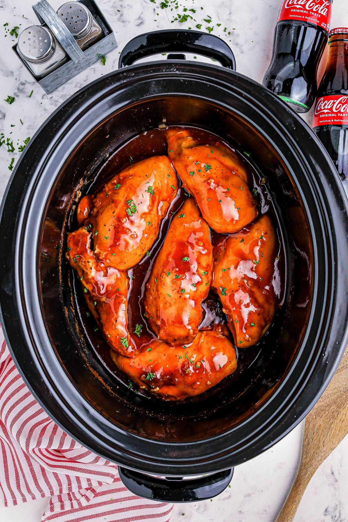 Slow Cooker Coca Cola Chicken