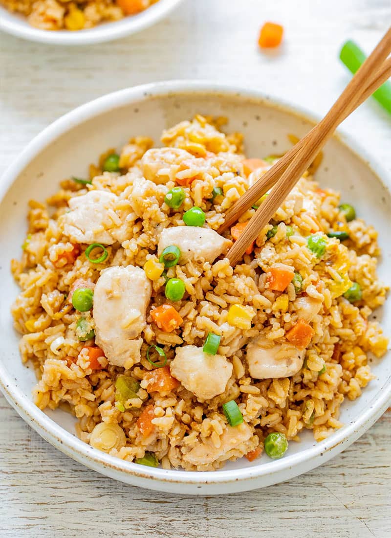 #8 Better-Than-Takeout Chicken Fried Rice