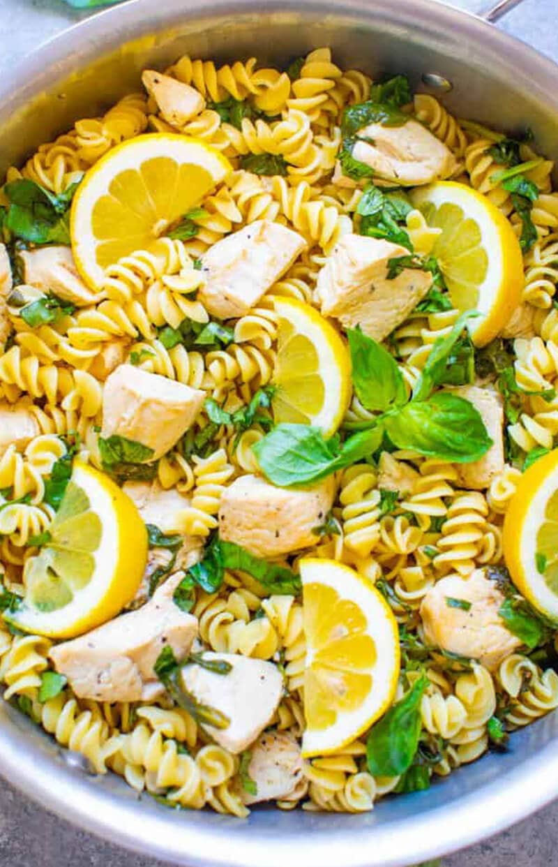 Lemon Pepper Chicken Pasta