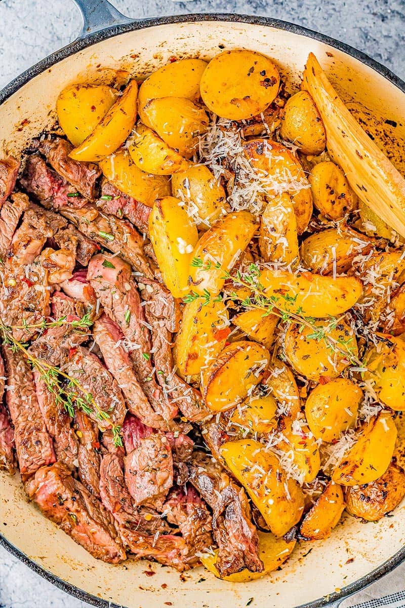 Steak and Potatoes Skillet