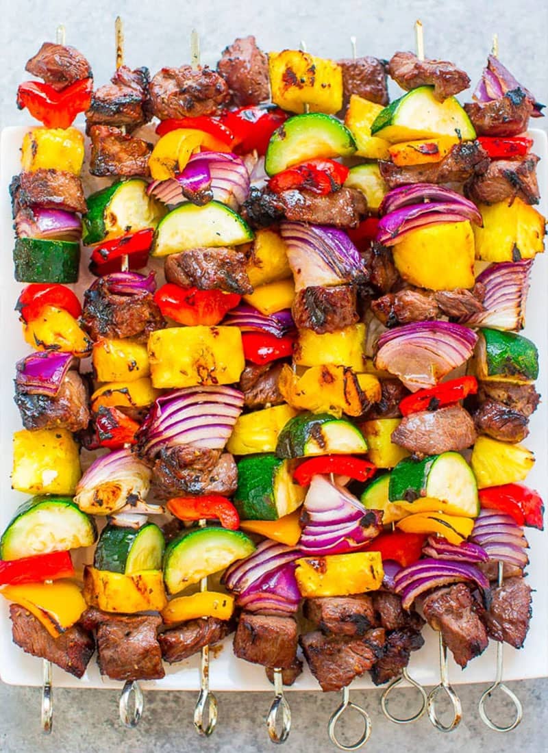 Grilled Steak Kabobs
